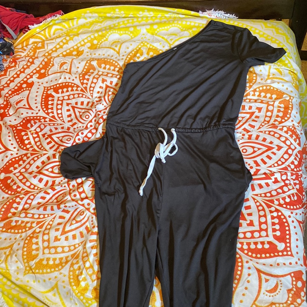 One Shoulder lounge jumpsuit